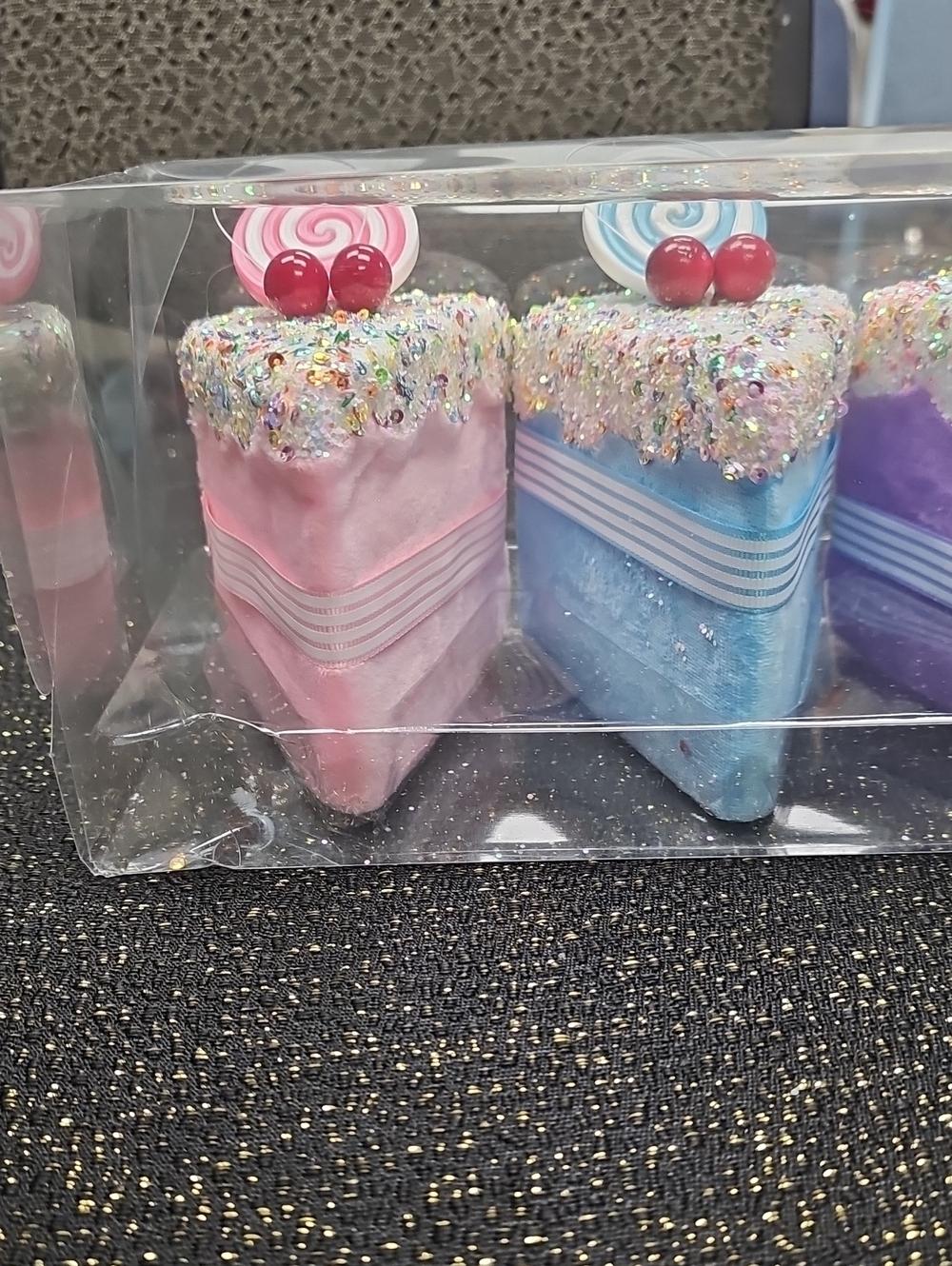 6piece Velvet Cake Slice Set